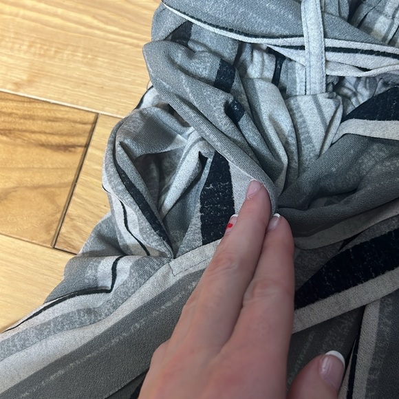 Lularoe size medium striped dressy shorts - Picture 4 of 5